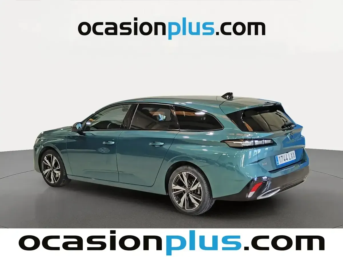 Usado Peugeot 308 Allure 130 CV (95 kW) 2022 Azul Familiar