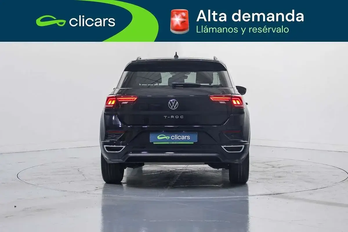 Usado VW T-Roc Advance 110 CV (80 kW) 2021 Negro SUV