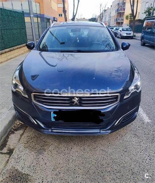 Usado Peugeot 508 SW Active 115 CV (84 kW) 2015 Azul Familiar