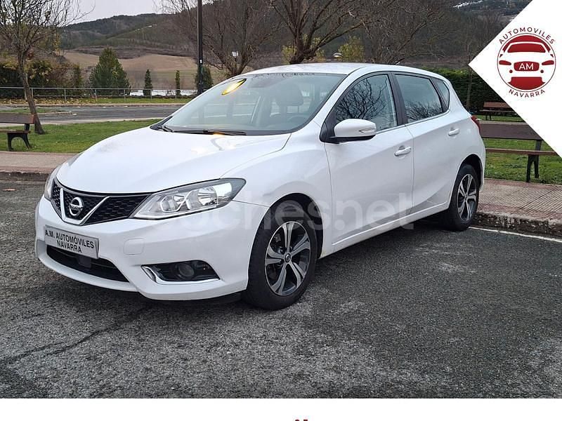 Blanco Usado 2014 Nissan Pulsar Tekna Berlina | 8900 € (Precio justo) - Imagen 1/4