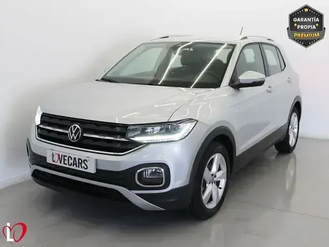 Usado VW T-Cross Sportline 110 CV (80 kW) 2023 Gris SUV
