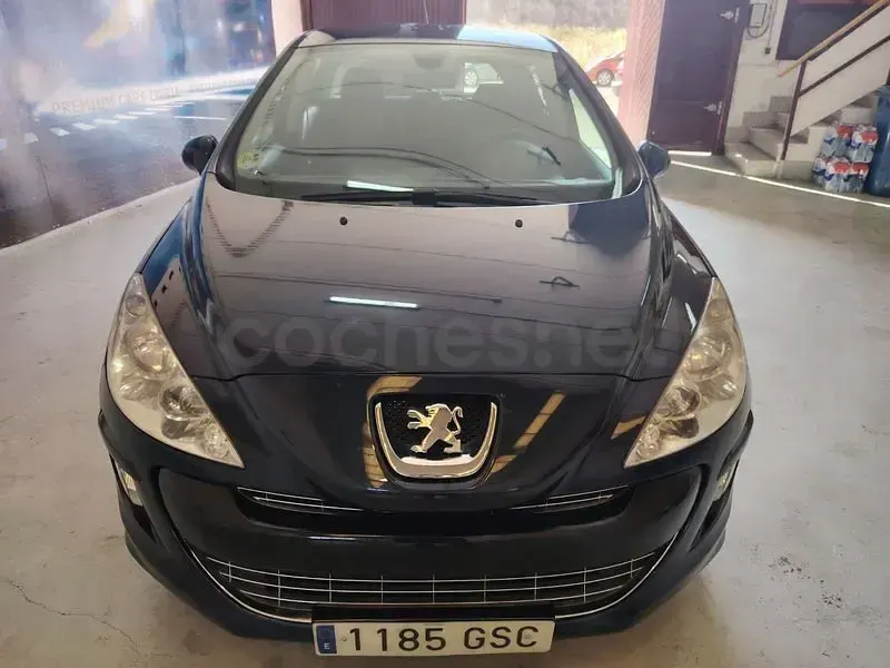 Usado Peugeot 308 Sport 110 CV (80 kW) 2009 Azul Berlina