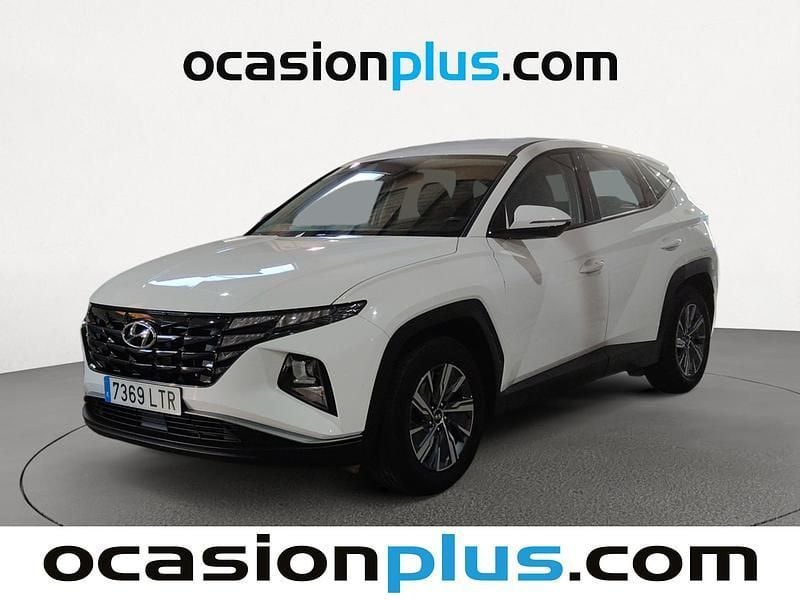Blanco Usado 2021 Hyundai Tucson SUV | 18.228 € (Buen precio) - Imagen 1/4
