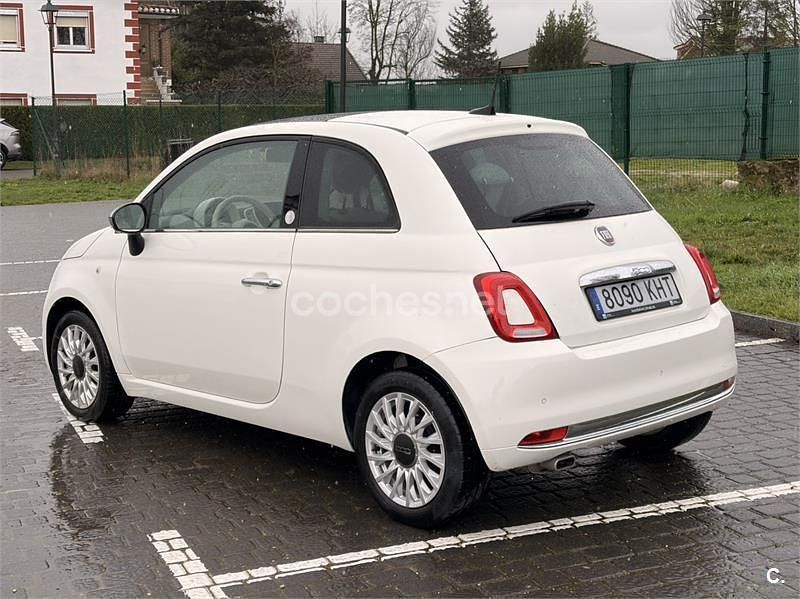 Usado Fiat 500 Mirror 69 CV (50 kW) 2018 Blanco Berlina