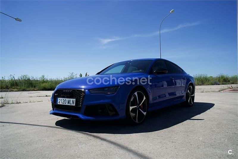 Azul Usado 2015 Audi RS7 Sportback Performance Utilitario | 57.900 € - Imagen 1/4