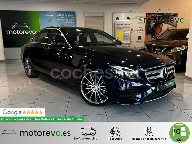 Azul Usado 2016 Mercedes E220 Berlina | 25.990 € (Precio justo) - Imagen 1/4