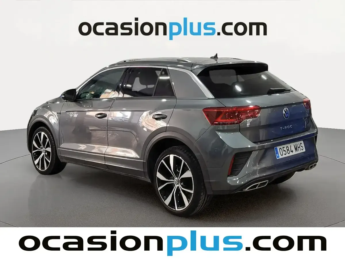 Usado VW T-Roc R-line 150 CV (110 kW) 2023 Gris SUV