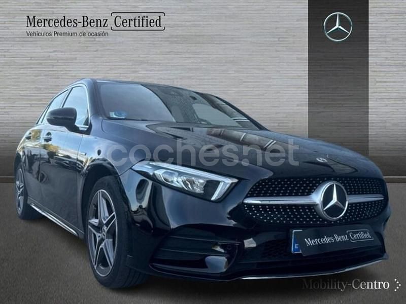 Usado Mercedes A250 218 CV (160 kW) 2021 Negro Berlina