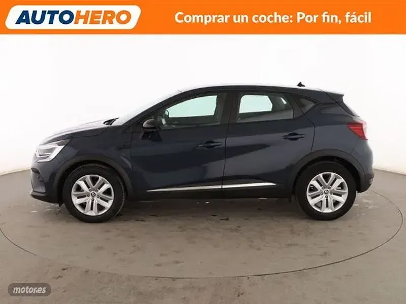 Usado Renault Captur Intens 91 CV (66 kW) 2021 Negro SUV