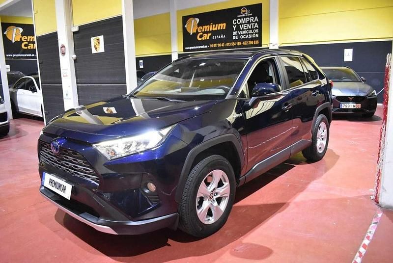 Azul Usado 2021 Toyota RAV4 Hybrid Advance SUV | 27.490 € (Super precio) - Imagen 1/4