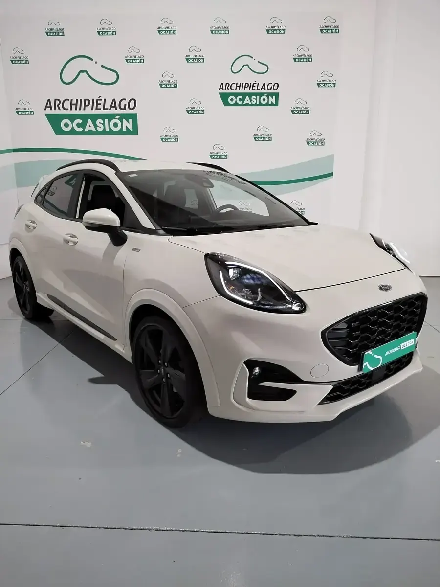 Usado Ford Puma ST-Line 125 CV (91 kW) 2021 Negro SUV