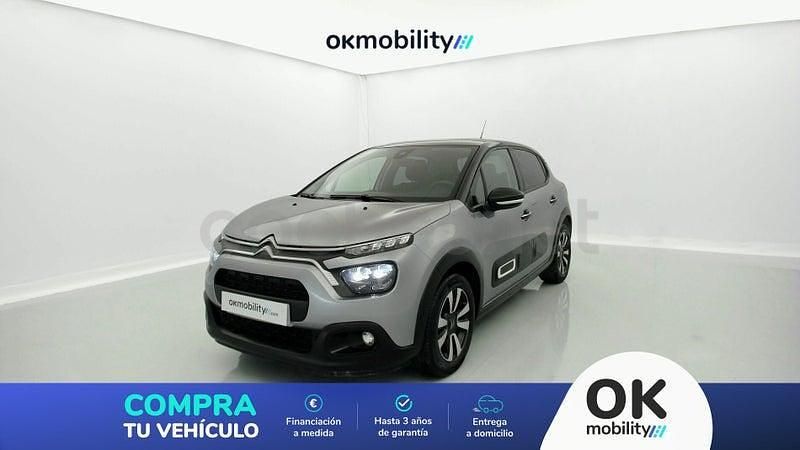 Gris / plata Usado 2023 Citroën C3 PureTech Berlina | 11.490 € (Precio justo) - Imagen 1/4
