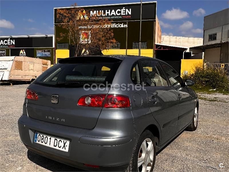 Usado Seat Ibiza 100 CV (73 kW) 2004 Gris / plata Utilitario