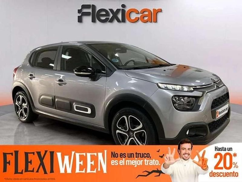 Gris Usado 2024 Citroën C3 Berlina | 13.490 € (Precio justo) - Imagen 1/4