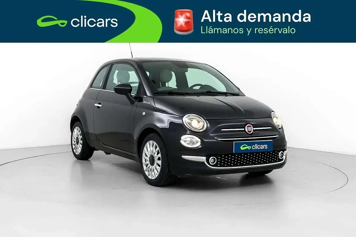 Usado Fiat 500 Dolcevita 71 CV (52 kW) 2022 Negro Utilitario