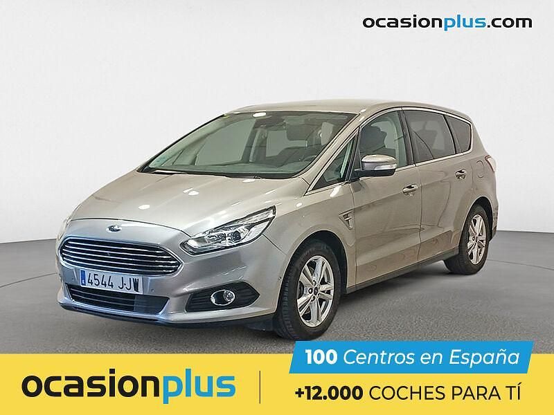 Gris Usado 2015 Ford S-MAX Titanium Monovolumen | 15.500 € (Precio justo) - Imagen 1/4