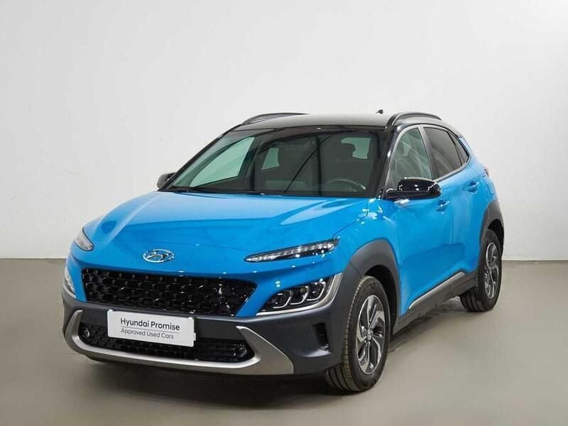Dive blue/abyss black Usado 2022 Hyundai Kona SUV | 22.990 € (Precio justo) - Imagen 1/4