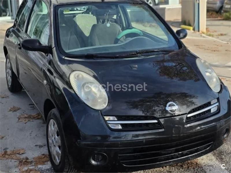 Usado Nissan Micra Visia 65 CV (47 kW) 2006 Negro Berlina