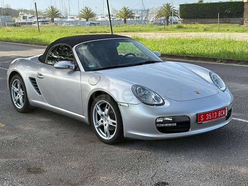 Usado Porsche Boxster 245 CV (180 kW) 2006 Gris / plata Descapotable