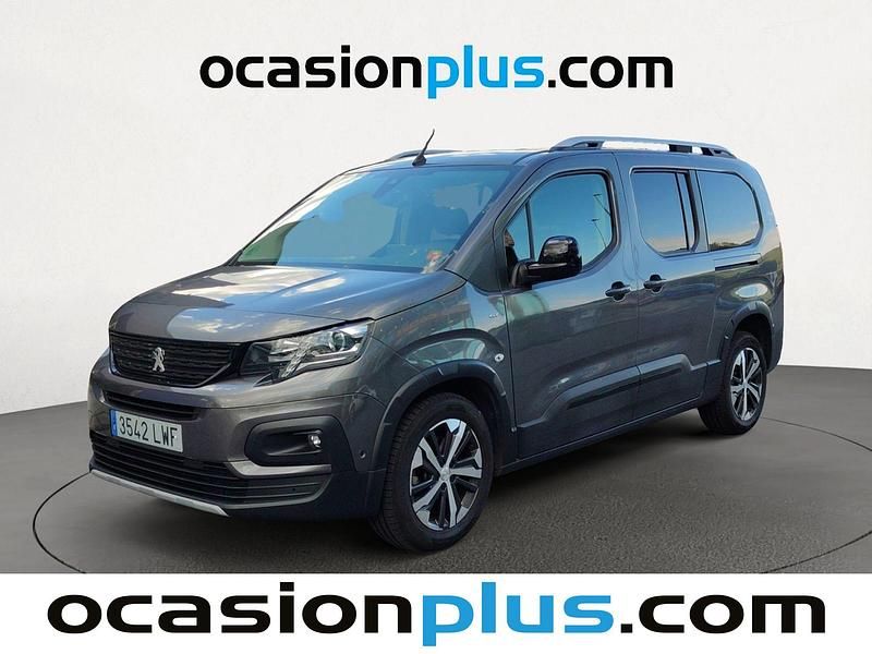 Gris plata Usado 2022 Peugeot Rifter GT Monovolumen | 23.173 € (Caro) - Imagen 1/4
