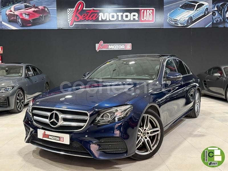 Azul Usado 2018 Mercedes E220 Berlina | 26.990 € (Precio justo) - Imagen 1/4