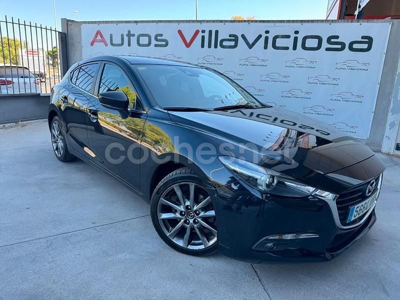 Negro Usado 2018 Mazda 3 Edition Berlina | 12.500 € (Precio justo) - Imagen 1/4