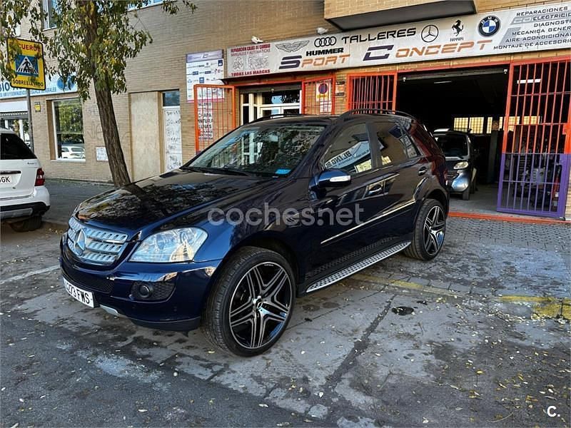 Usado Mercedes ML320 224 CV (164 kW) 2007 Azul SUV