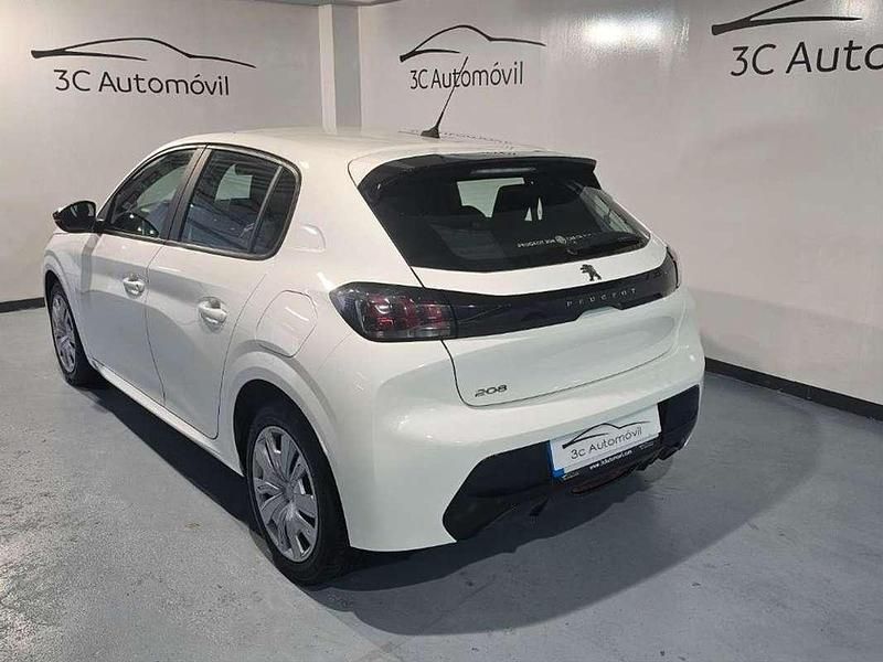 Usado Peugeot 208 Active 102 CV (75 kW) 2021 Blanco Utilitario