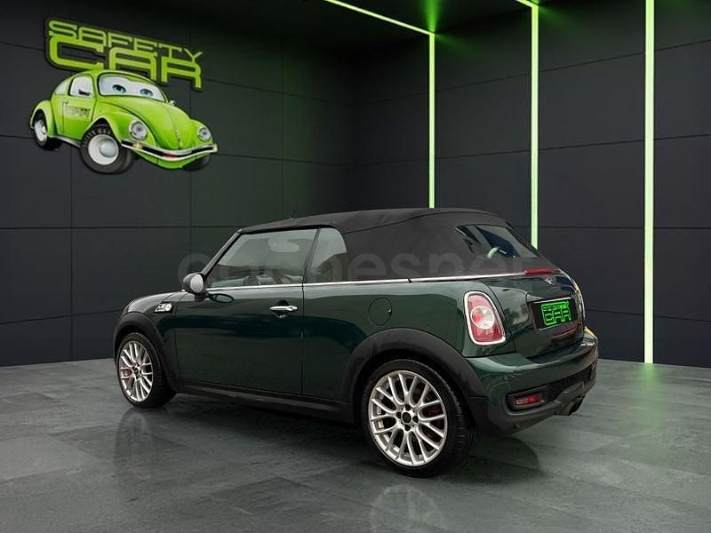 Usado Mini John Cooper Works Cabriolet 211 CV (155 kW) 2012 Verde Descapotable