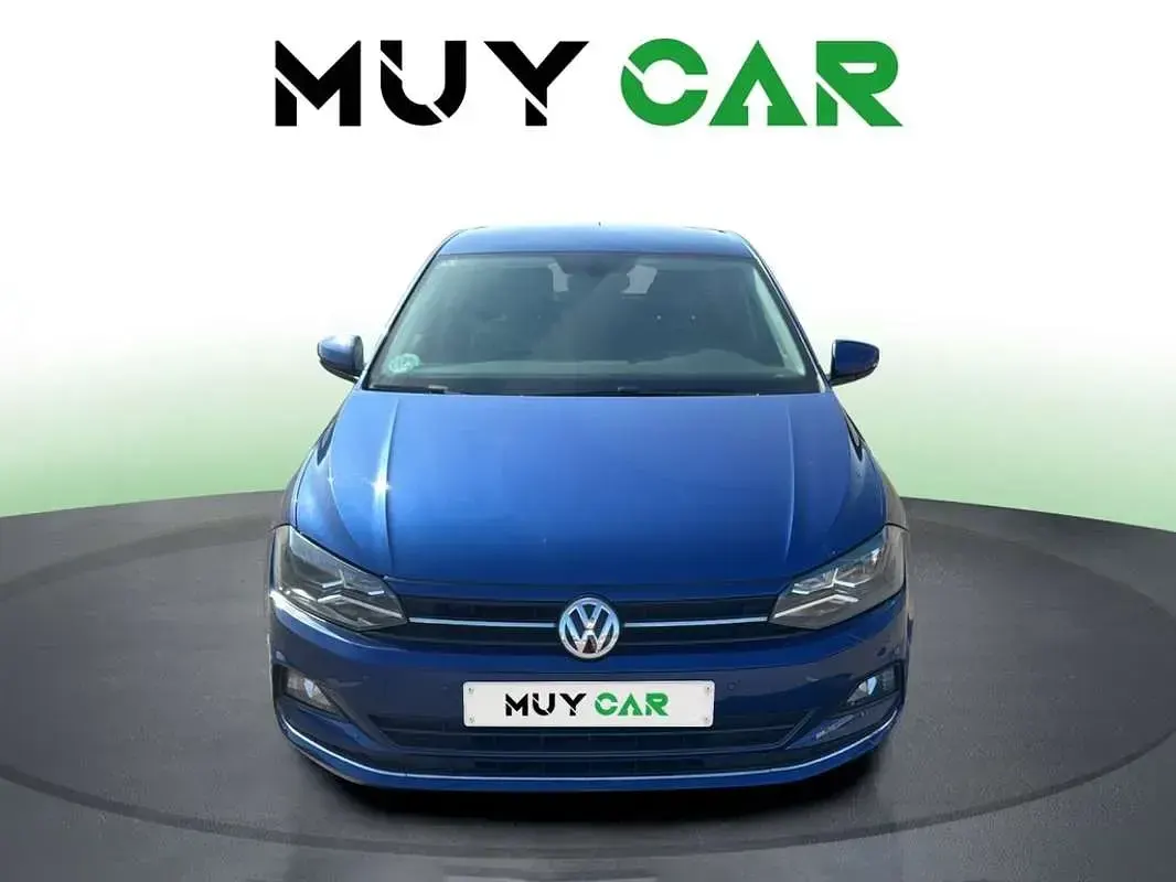 Usado VW Polo Sportline 95 CV (69 kW) 2018 Azul Utilitario