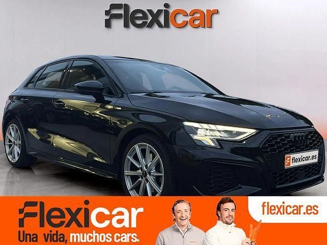 Usado Audi A3 116 CV (85 kW) 2021 Negro Berlina