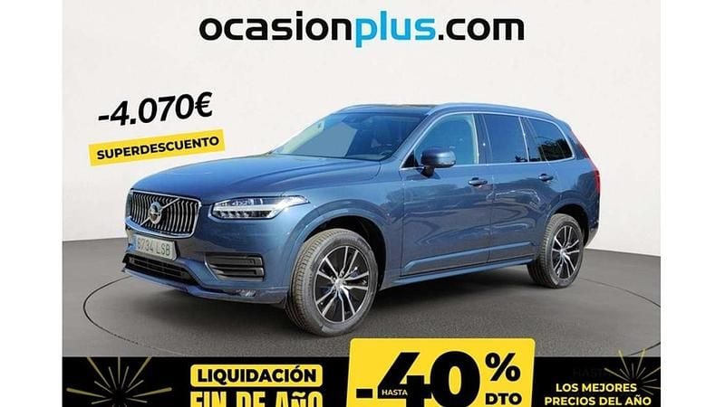 Azul Usado 2021 Volvo XC90 Momentum SUV | 37.982 € (Super precio) - Imagen 1/1