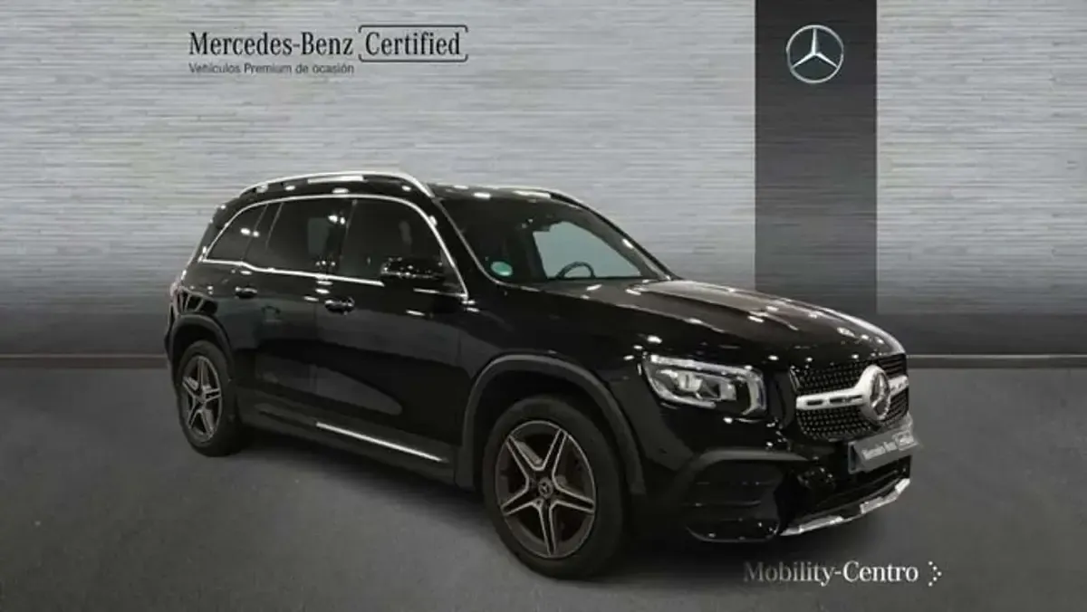 Usado Mercedes GLB200 150 CV (110 kW) 2022 Negro SUV