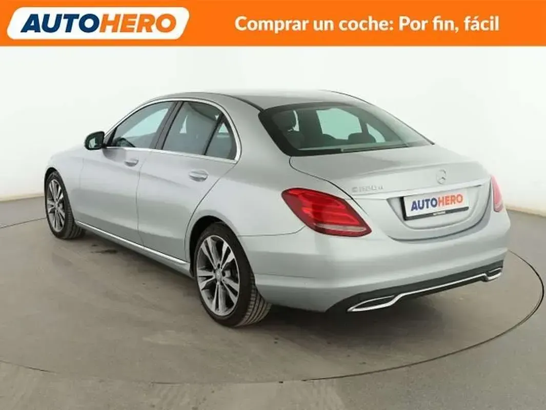Usado Mercedes C220 Avantgarde 170 CV (125 kW) 2017 Gris Berlina