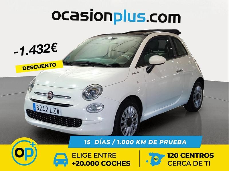 Usado Fiat 500 Dolcevita 70 CV (51 kW) 2022 Blanco Descapotable