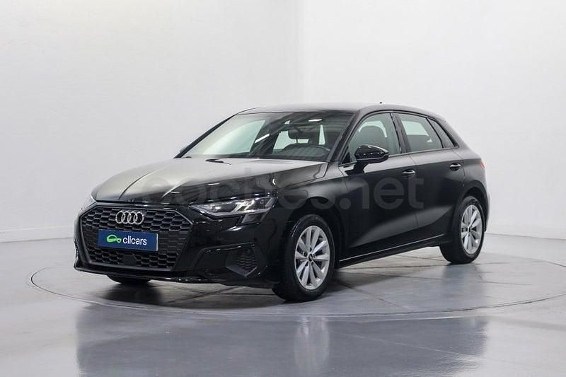 Usado Audi A3 S-Line 110 CV (80 kW) 2022 Negro Berlina