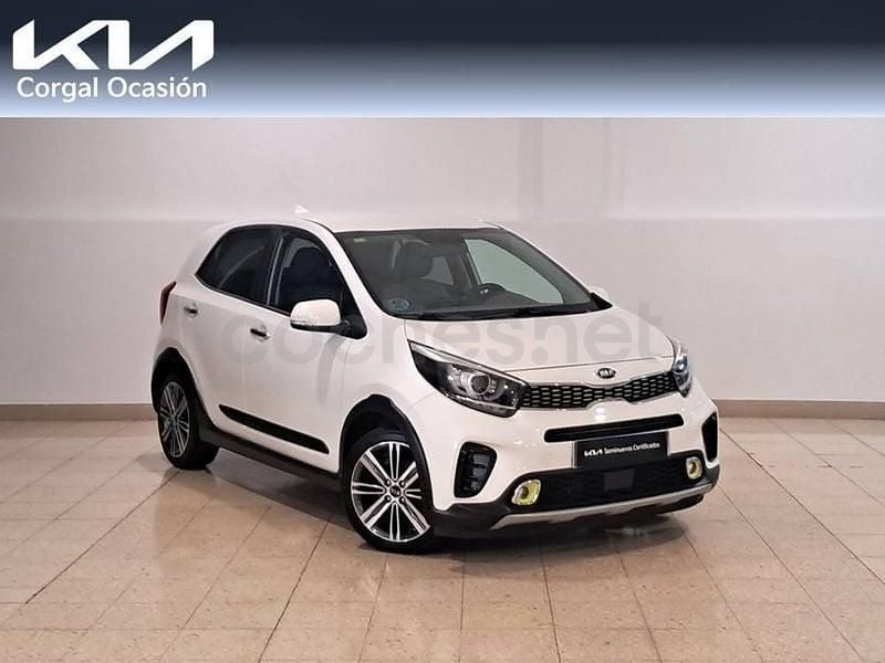 Usado Kia Picanto X-Line 100 CV (73 kW) 2020 Blanco Utilitario