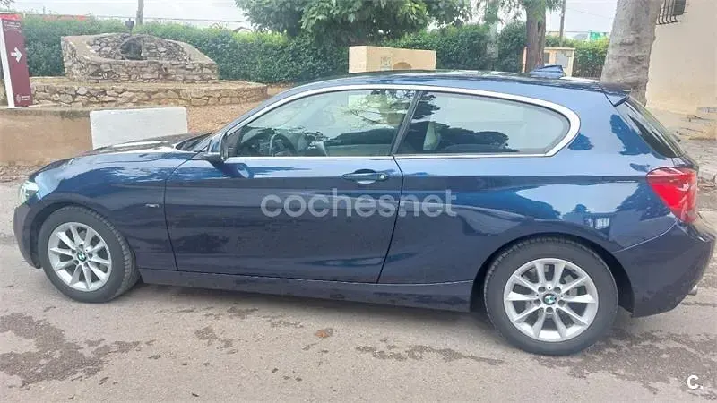 Usado BMW 116 Efficient Dynamics 116 CV (85 kW) 2013 Azul Utilitario