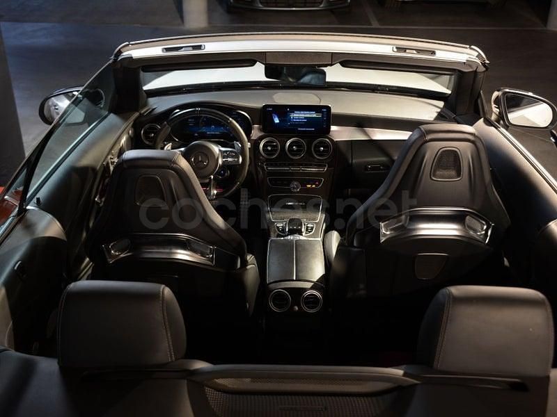 Usado Mercedes C63S AMG 510 CV (375 kW) 2021 Blanco Descapotable