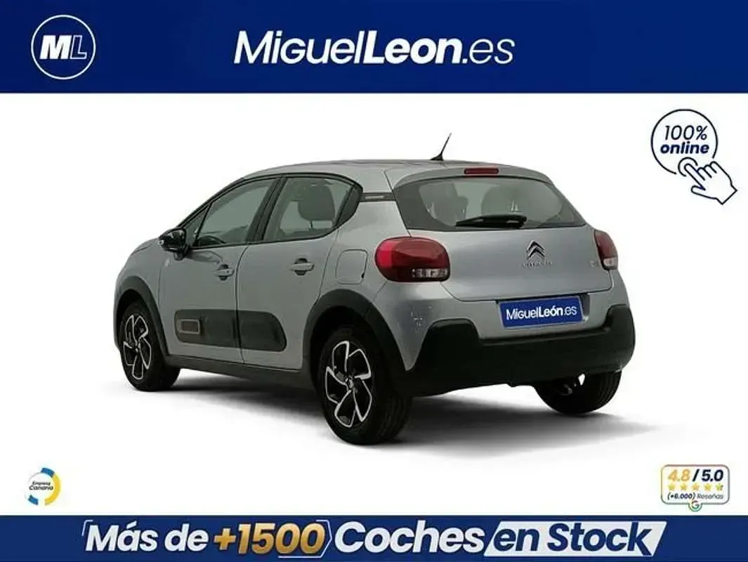 Usado Citroën C3 PureTech 82 CV (60 kW) 2023 Gris Utilitario