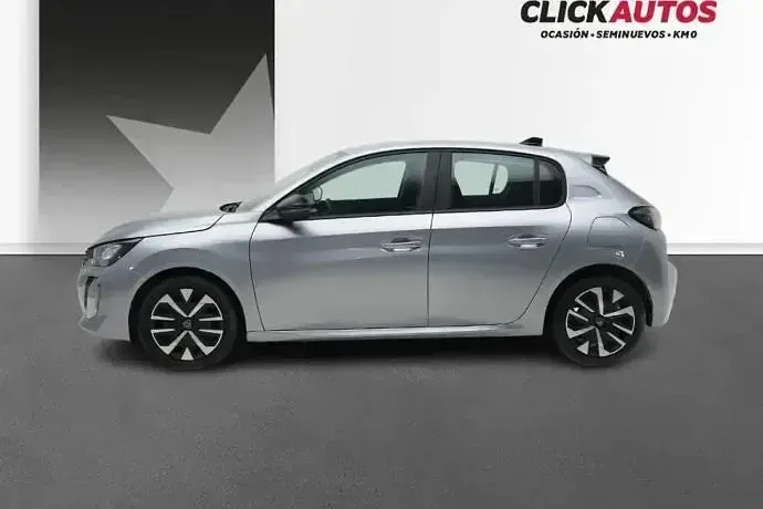 Usado Peugeot 208 Active 100 CV (73 kW) 2024 Negro Utilitario