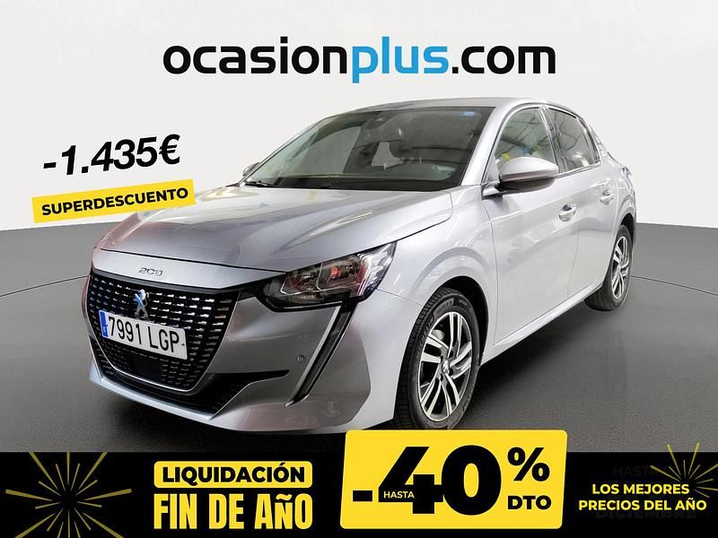 Gris Usado 2020 Peugeot 208 Allure Utilitario | 15.790 € (Caro) - Imagen 1/4