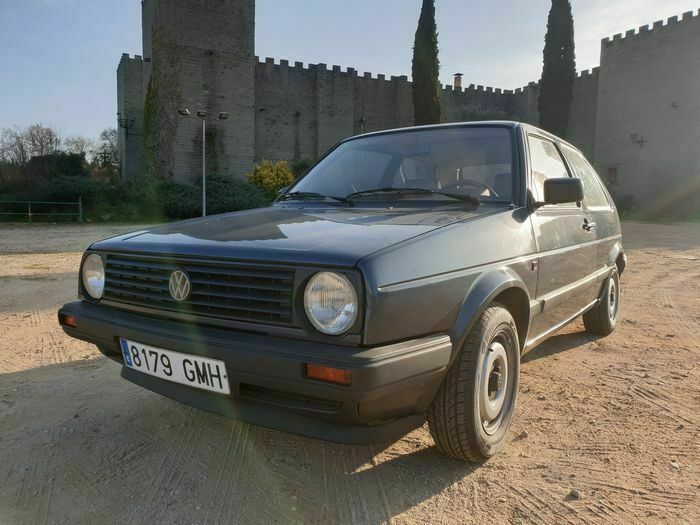 Usado VW Golf II 72 CV (52 kW) 1989 Azul Utilitario
