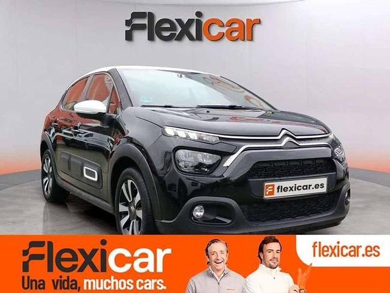 Negro Usado 2022 Citroën C3 PureTech Berlina | 10.290 € (Precio justo) - Imagen 1/4