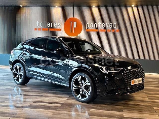 Negro Usado 2022 Audi Q3 Sportback S-Line SUV | 34.800 € (Precio justo) - Imagen 1/4