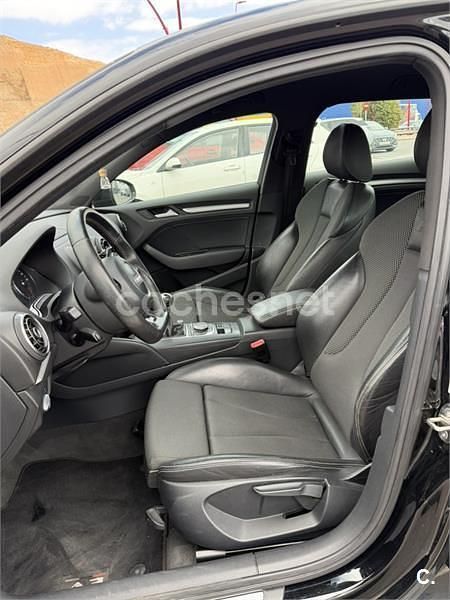 Usado Audi A3 Attraction 150 CV (110 kW) 2014 Negro Berlina