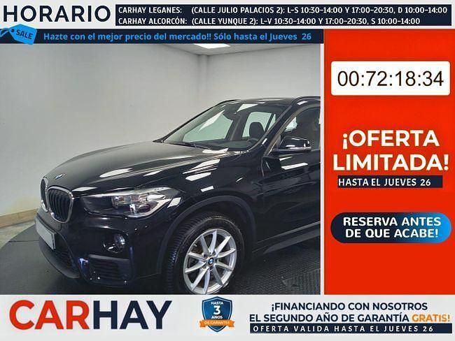 Usado BMW X1 141 CV (103 kW) 2018 Negro SUV