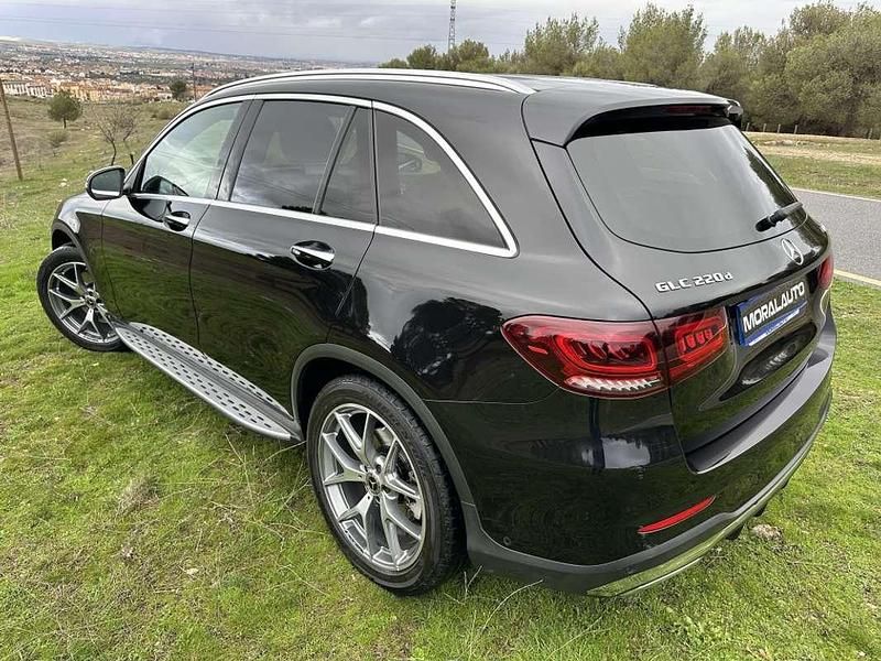 Usado Mercedes GLC220 194 CV (142 kW) 2020 Negro SUV