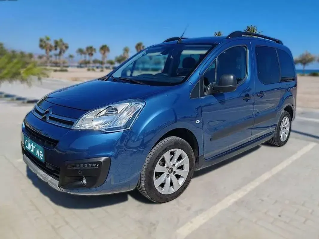 Usado Citroën e-Berlingo Live 99 CV (72 kW) 2017 Azul Van