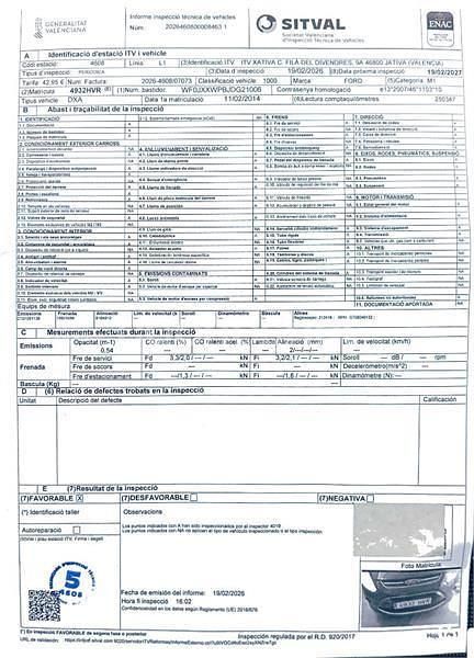 Usado Ford C-MAX Trend 115 CV (84 kW) 2014 Negro Monovolumen